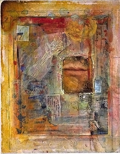 Viggo Mortensen selfportait painting