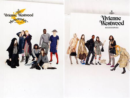 Vivienne Westwood Anglomania and Accessories Ads by Juergen Teller
