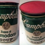 Warhol Campbell Soup stool